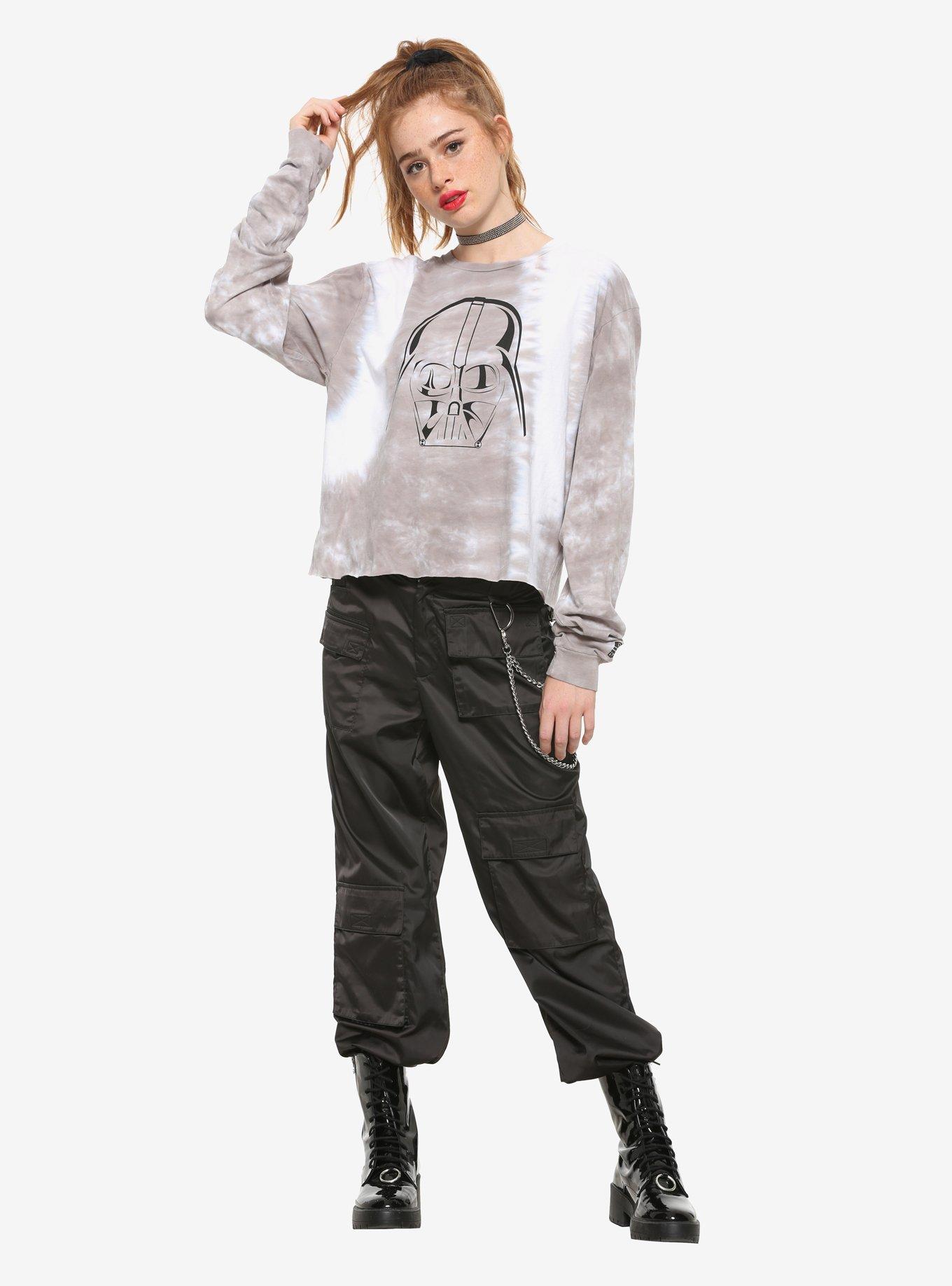 Her Universe Star Wars Darth Vader Tie-Dye Long-Sleeve T-Shirt, , alternate