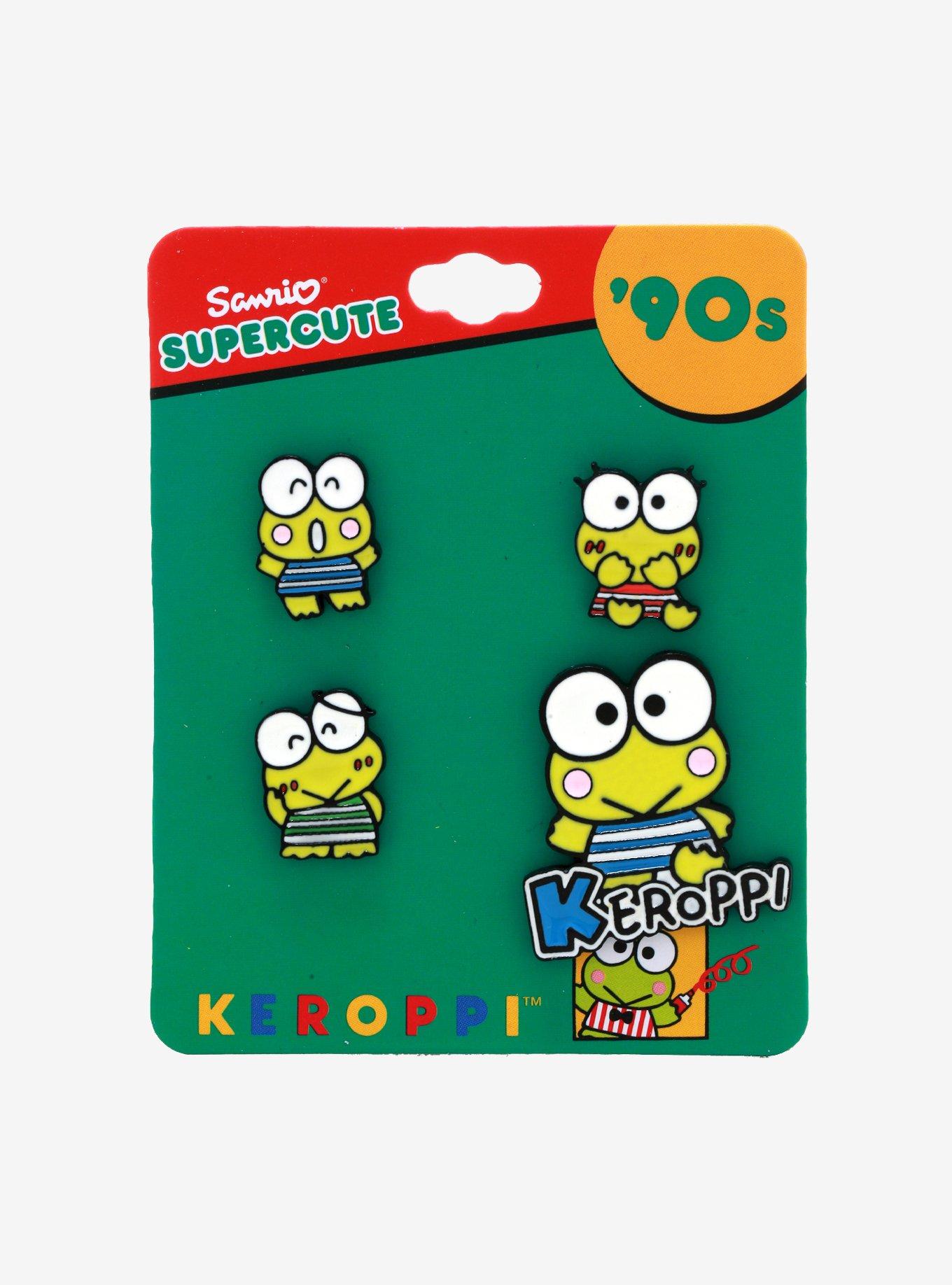 Keroppi Enamel Pin Set, , alternate