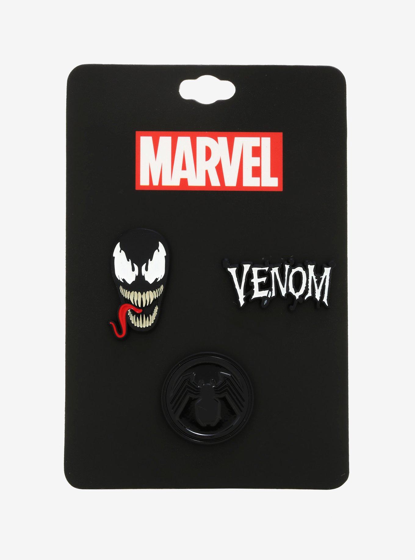 Marvel Venom Enamel Pin Set, , alternate