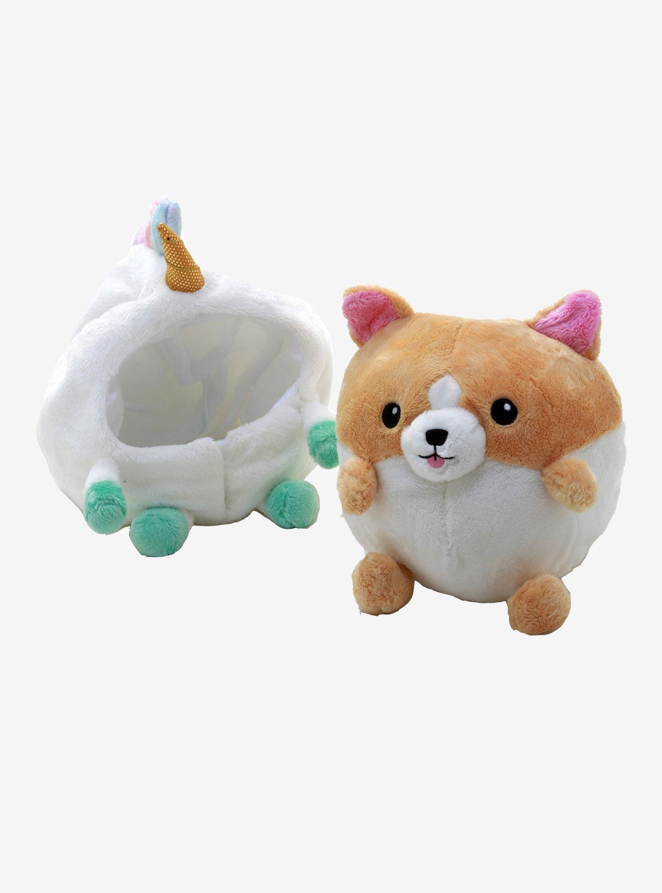 Squishable Corgi In Unicorn Costume Plush, , alternate