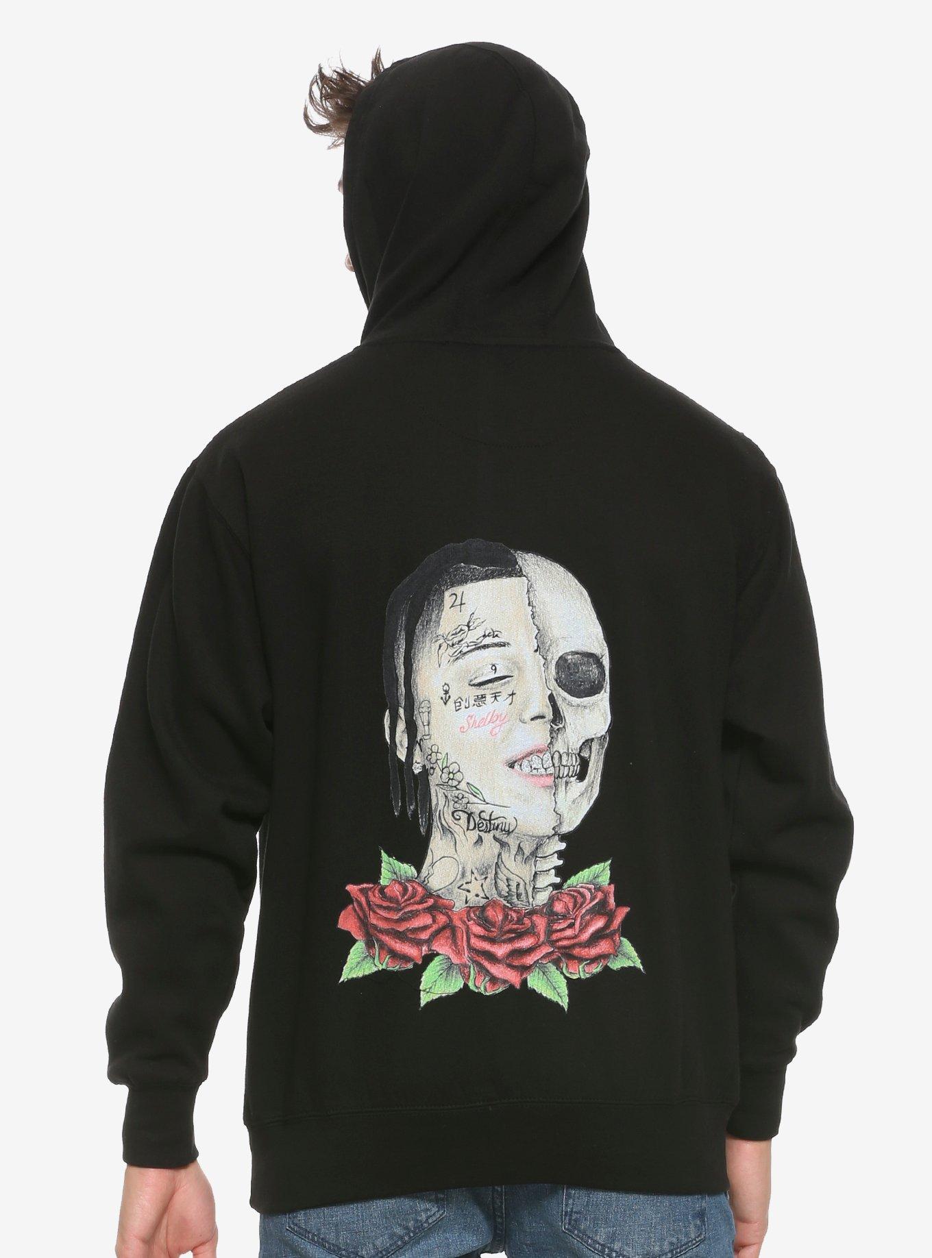 Lil skies hotsell hoodie butterfly