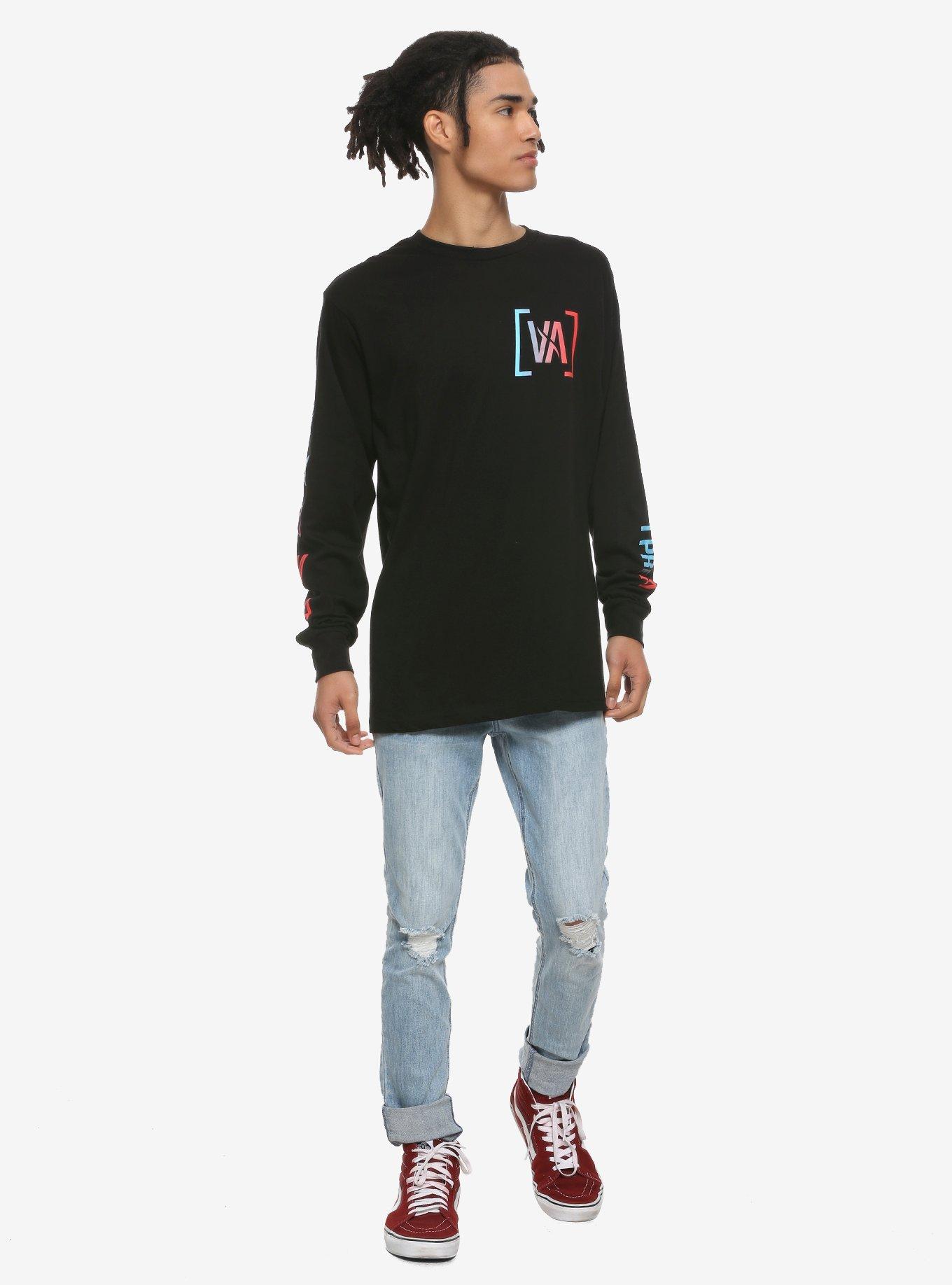 I Prevail Trauma Long-Sleeve T-Shirt, BLACK, alternate