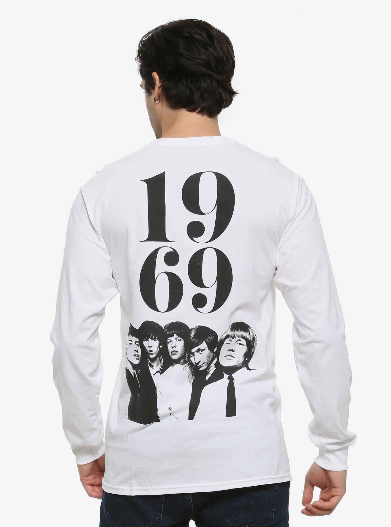 The Rolling Stones 1969 Photo Long-Sleeve T-Shirt, WHITE, alternate
