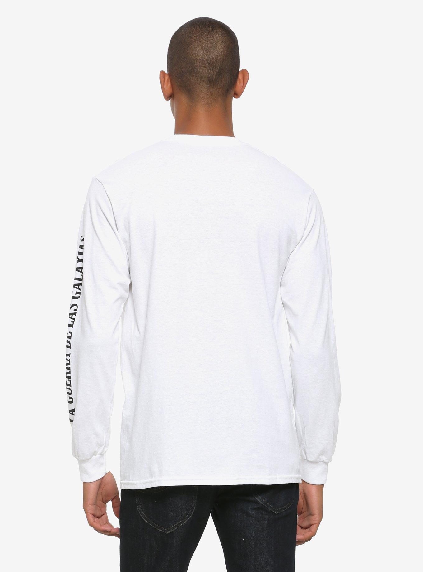 Star Wars Mexican Lottery Cards Long Sleeve T-Shirt - BoxLunch Exclusive, WHITE, alternate