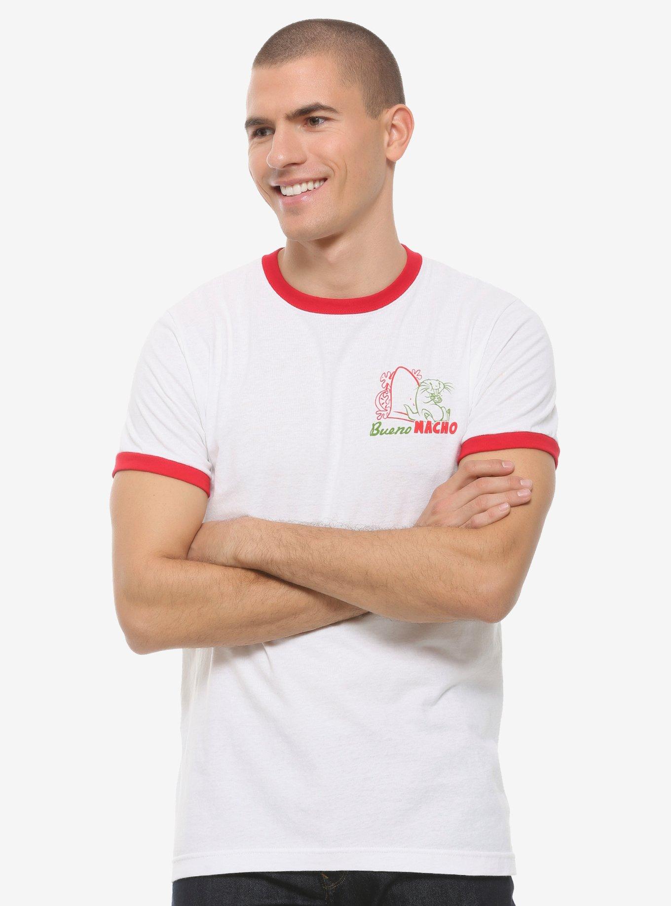 Kim Possible Bueno Nacho Ringer T-Shirt, WHITE, alternate