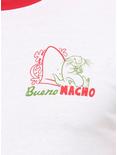 Kim Possible Bueno Nacho Ringer T-Shirt, WHITE, alternate