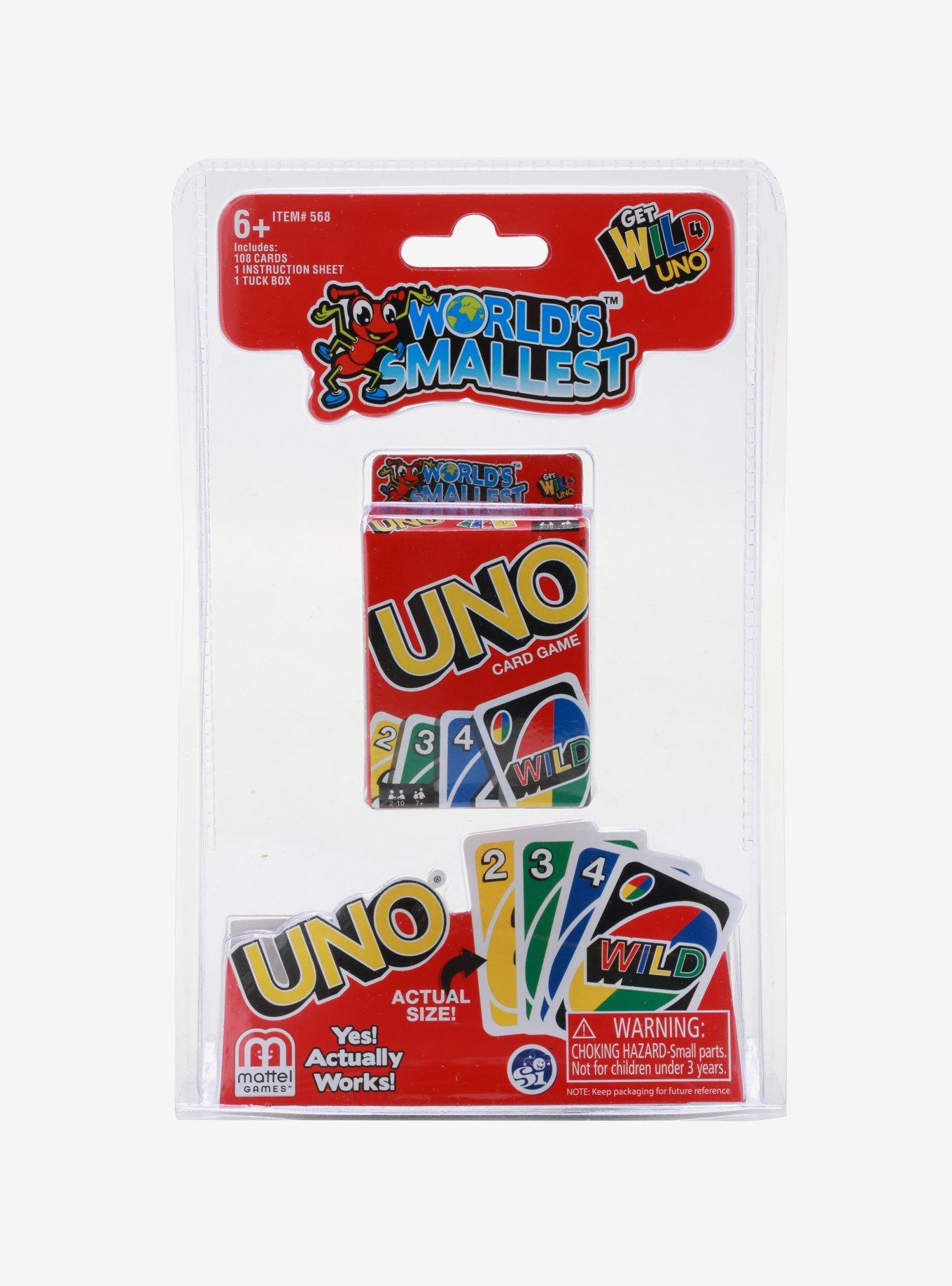 World's Smallest UNO Card Game, , alternate
