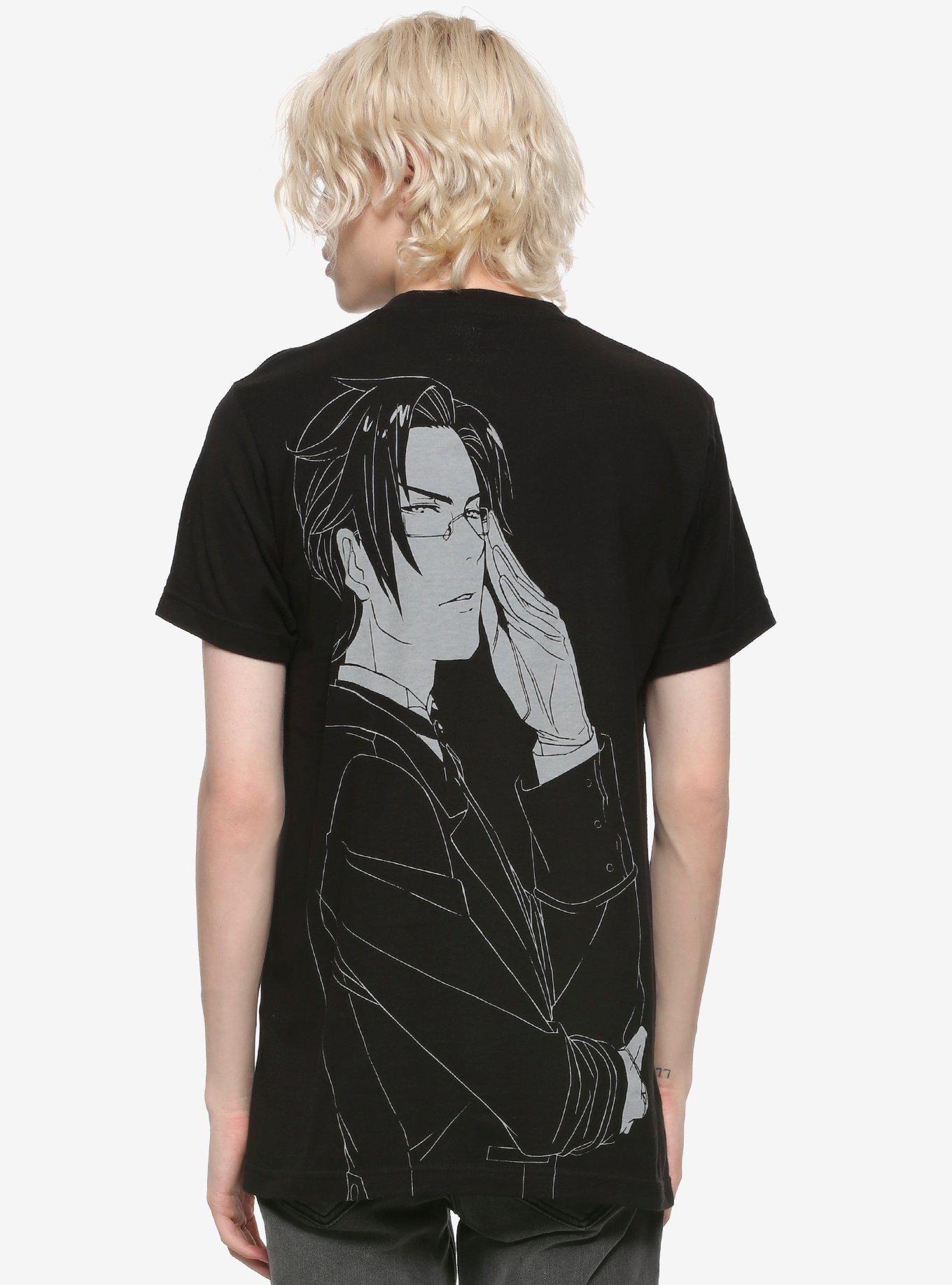 Black Butler Sebastian & William T-Shirt, , alternate