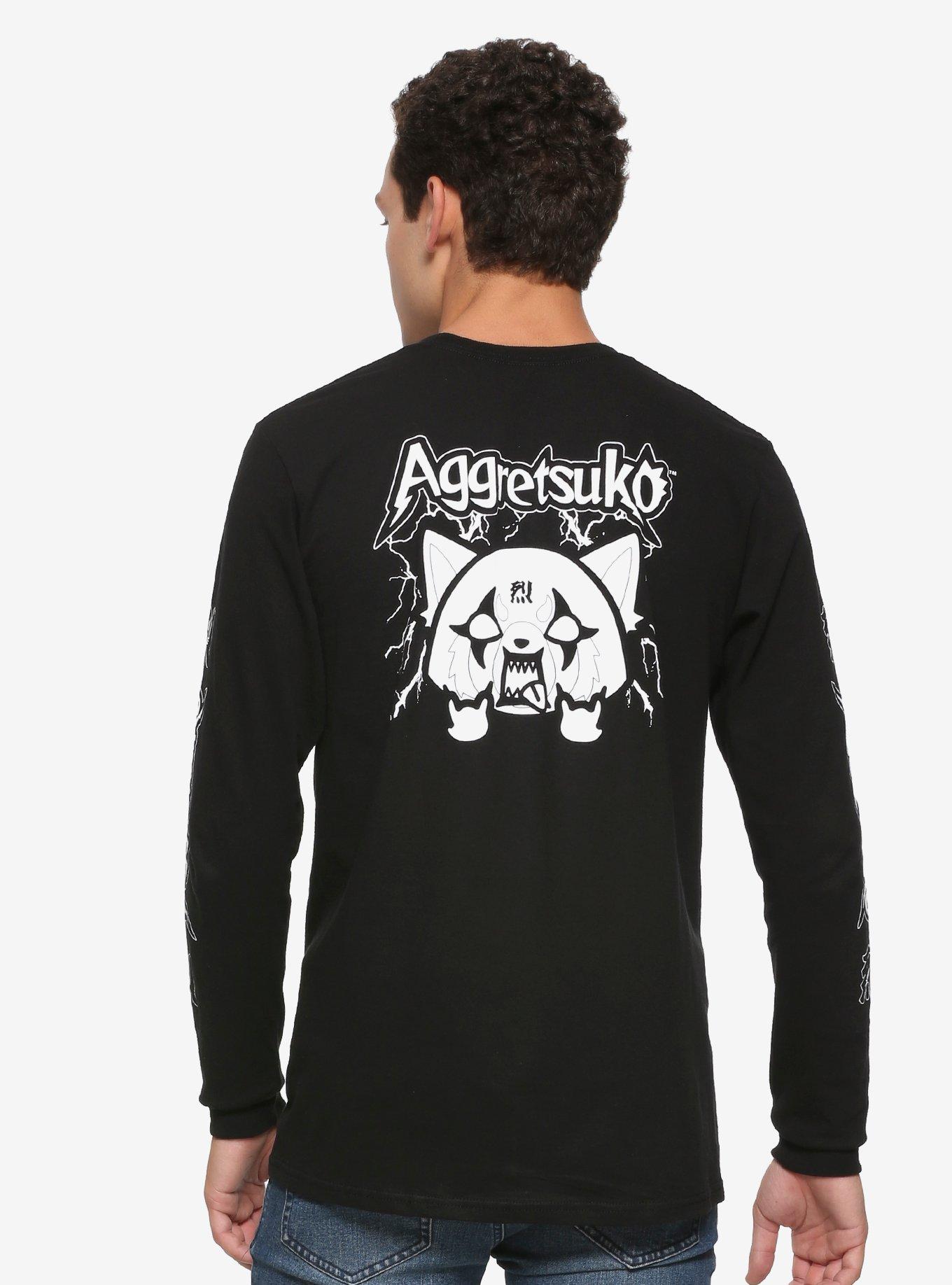 Aggretusko Rage Long-Sleeve T-Shirt, , alternate