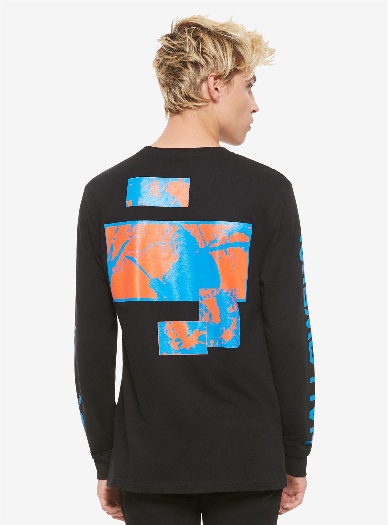 Halloween: The Curse Of Michael Myers Neon Stencil Long-Sleeve T-Shirt, MULTI, alternate