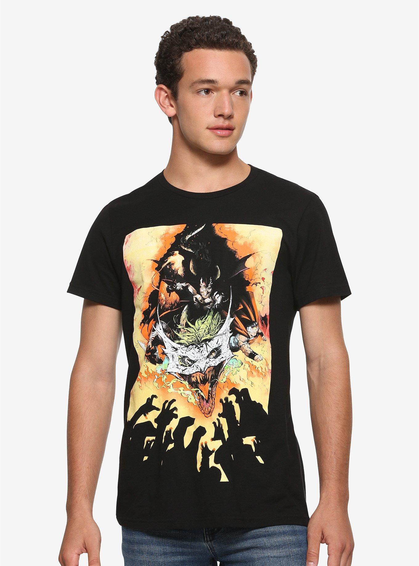 DC Comics Batman Dark Nights: Metal Joker T-Shirt, MULTI, alternate