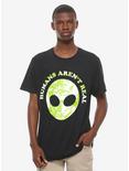 Humans Aren't Real Alien T-Shirt, MULTI, alternate