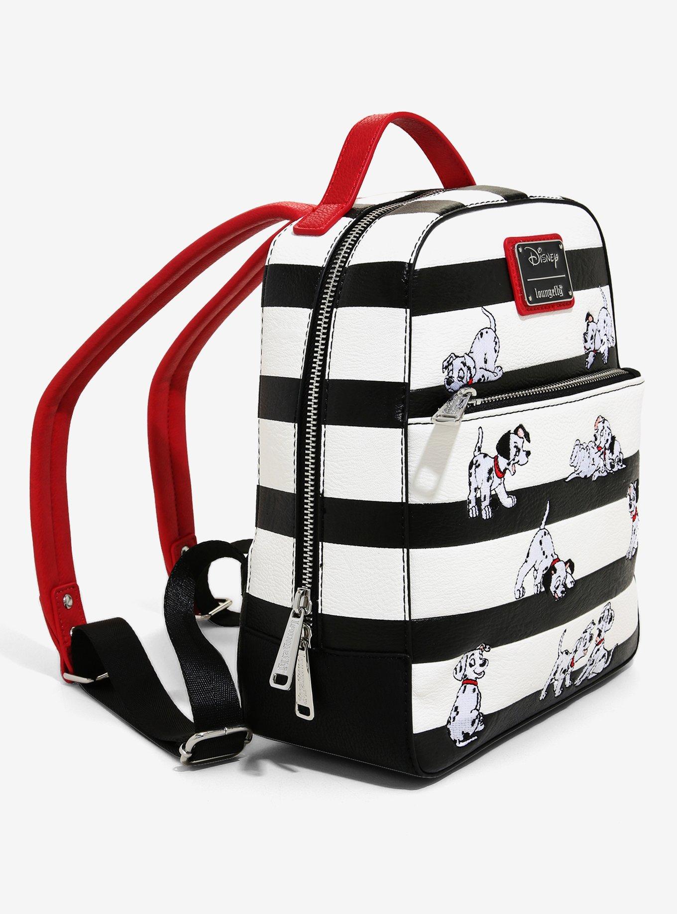Loungefly Disney 101 Dalmatians Striped Mini Backpack | BoxLunch