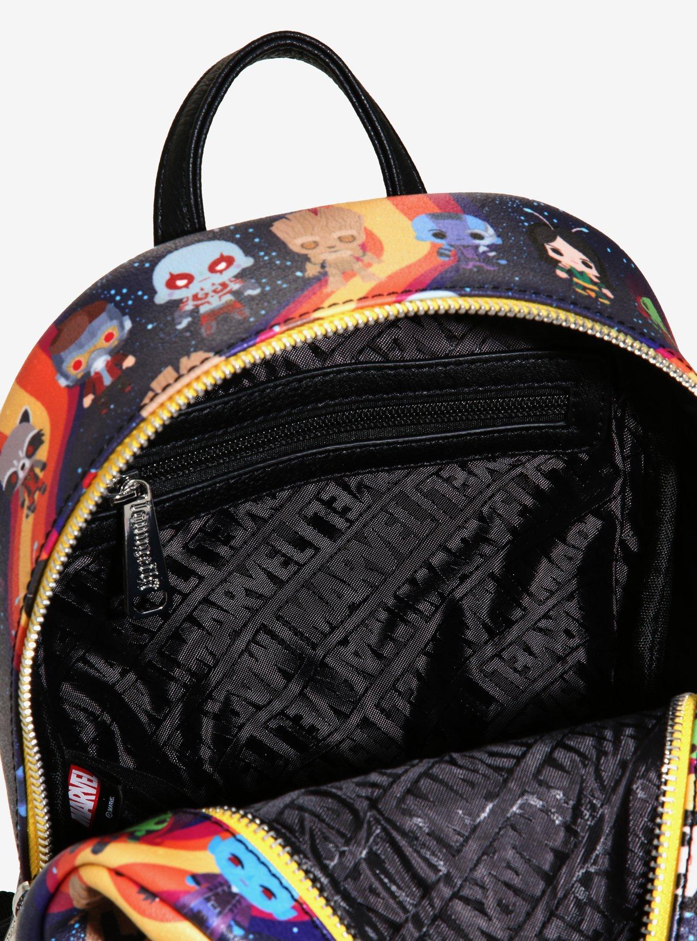 Loungefly Marvel Guardians of the Galaxy Chibi Mini Backpack, , alternate