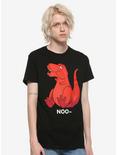 Noo T-Rex T-Shirt, BLACK, alternate