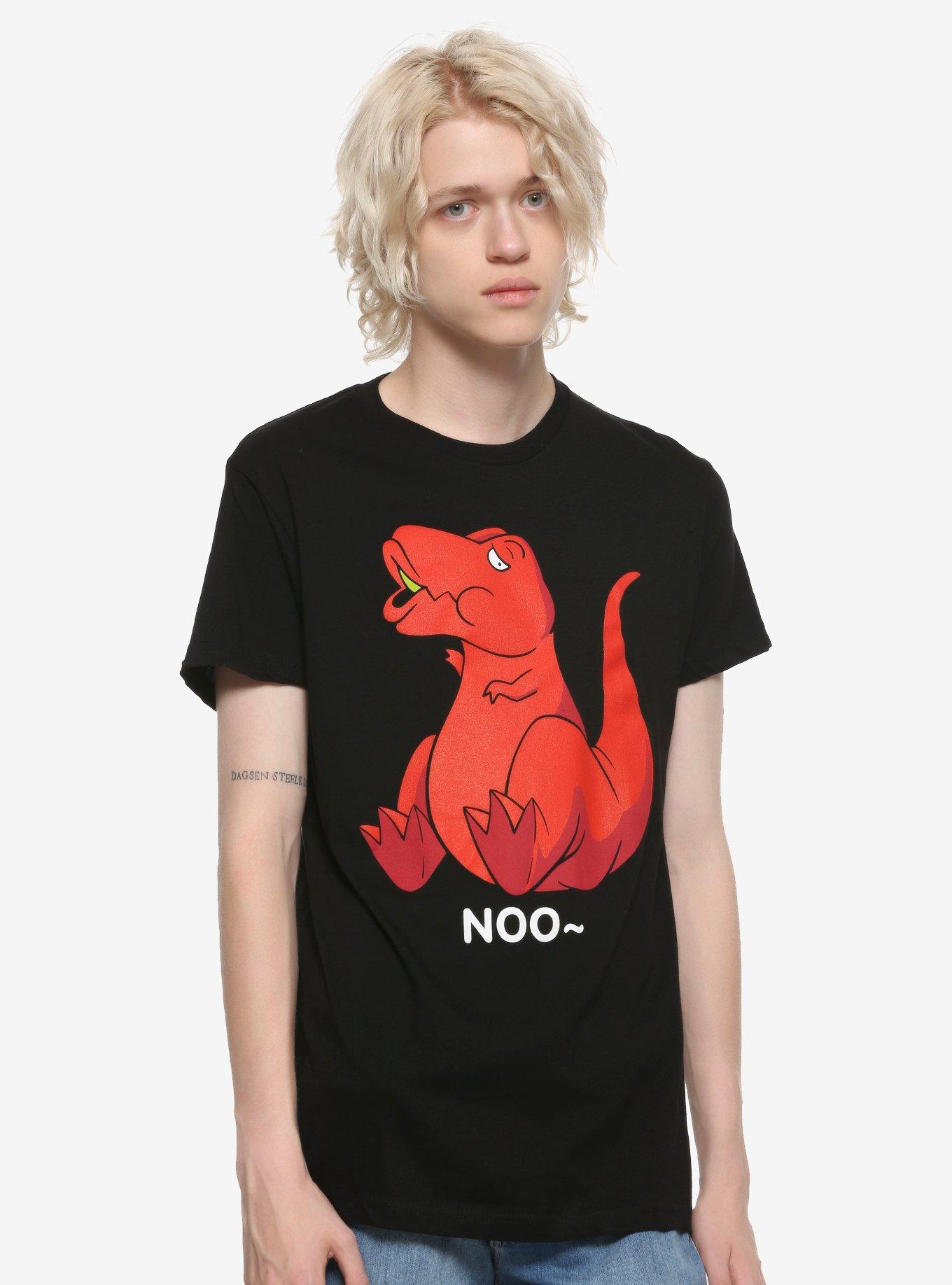 Noo T-Rex T-Shirt, BLACK, alternate