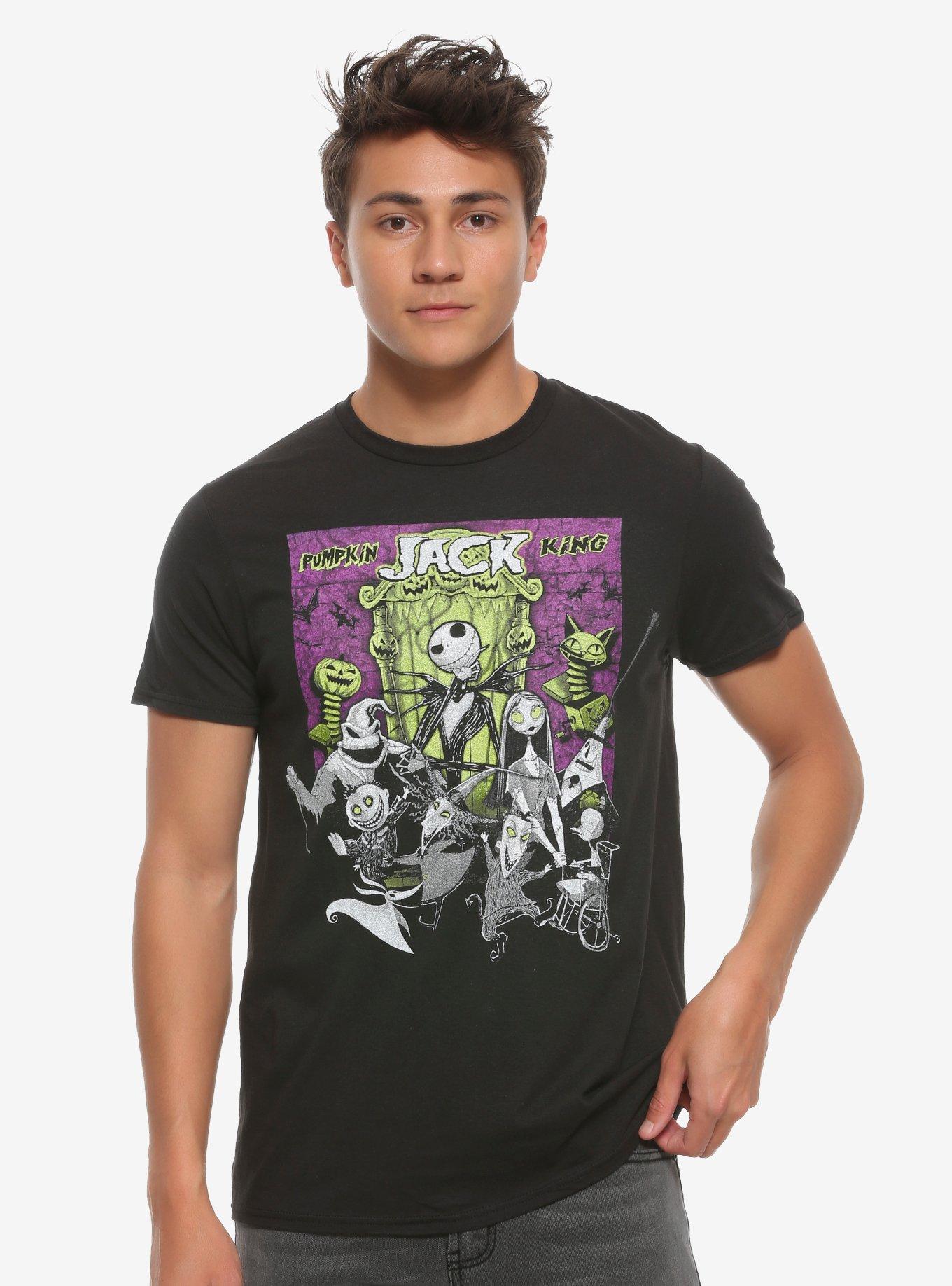 The Nightmare Before Christmas Punk Album T-Shirt, MULTI, alternate