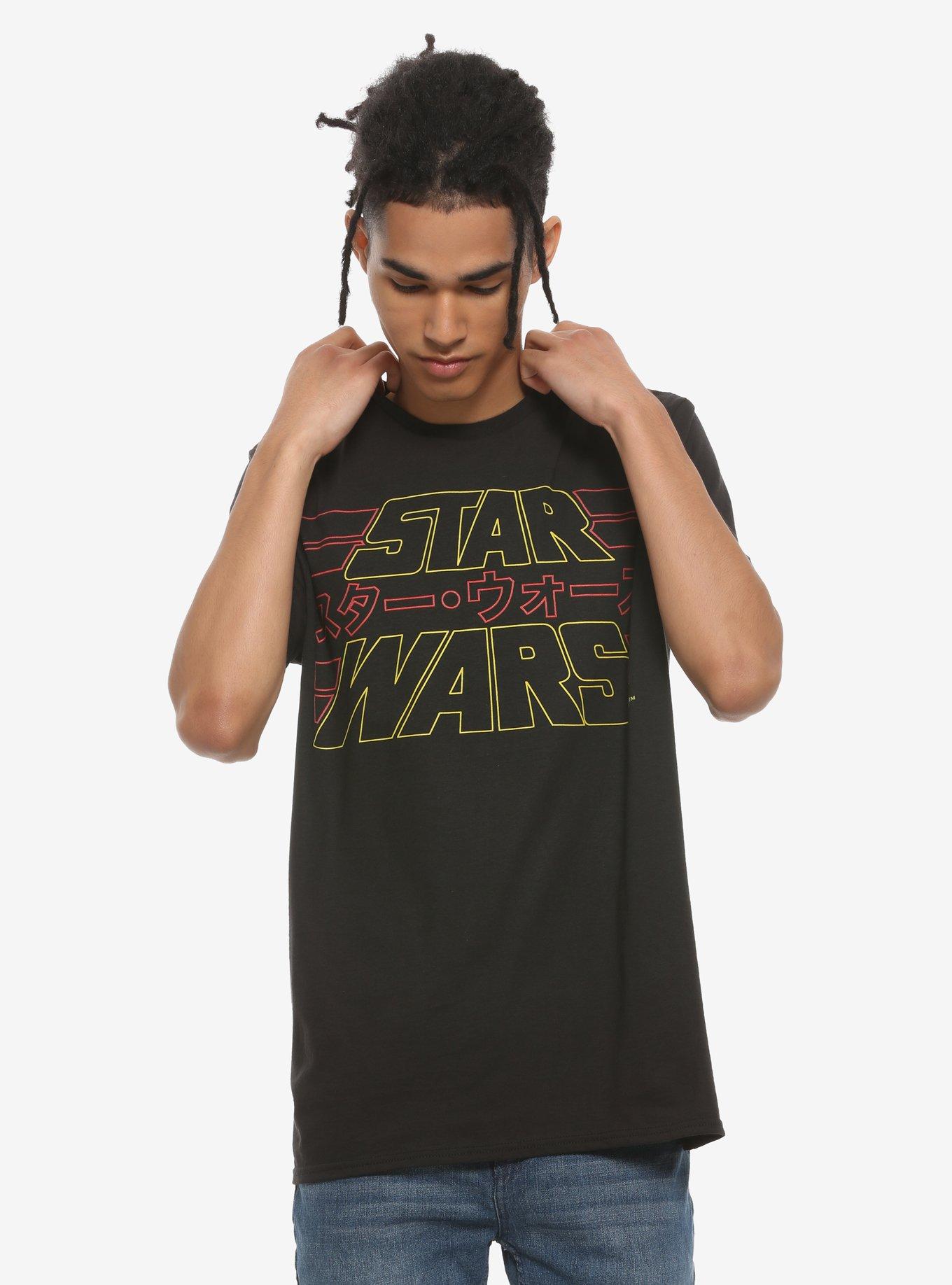 Star Wars Yellow & Red Logo T-Shirt, MULTI, alternate