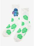 Disney Lilo & Stitch Frog Crew Socks, , alternate
