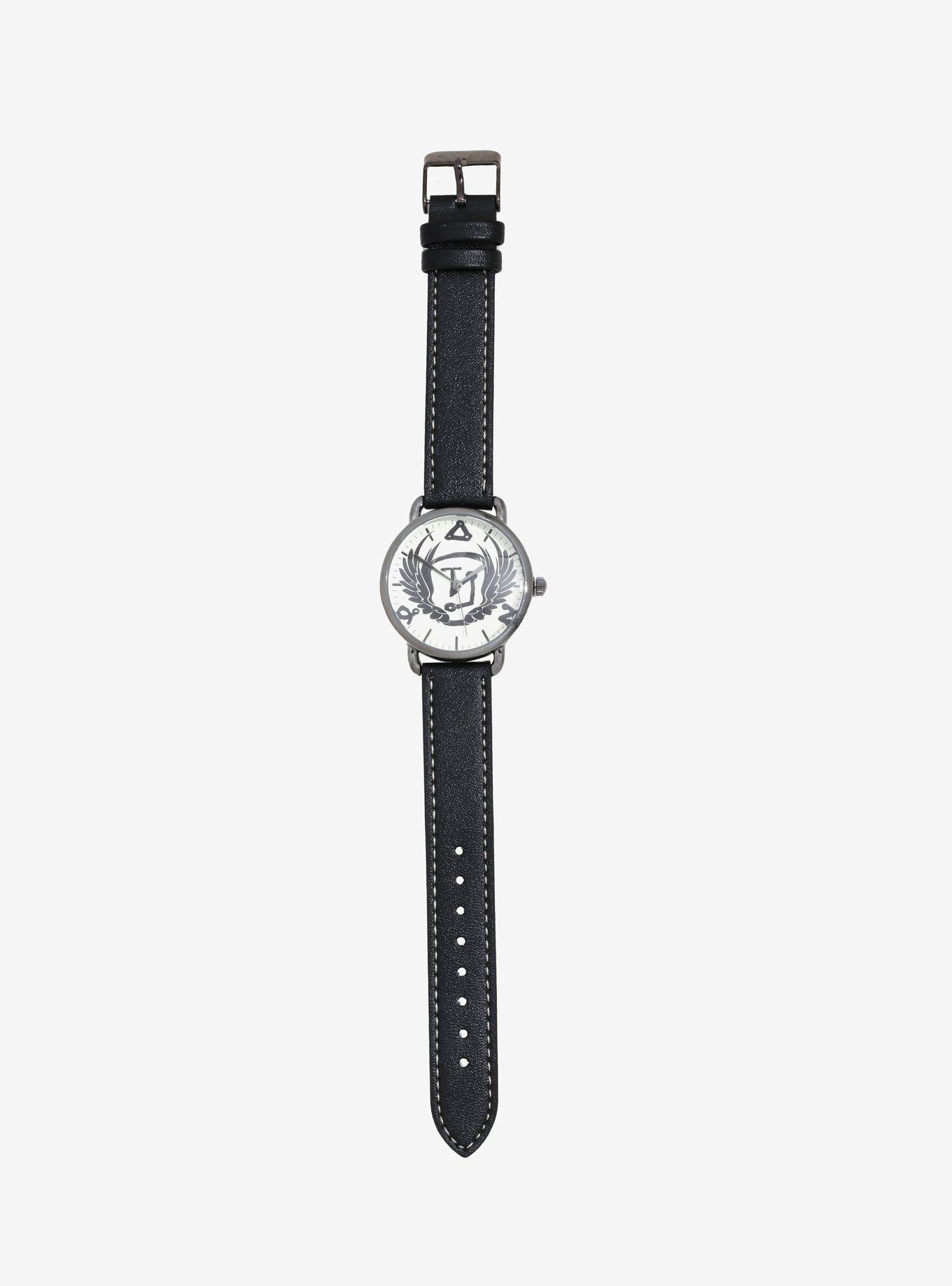 Supernatural Castiel Angel Banishing Sigil Watch, , alternate