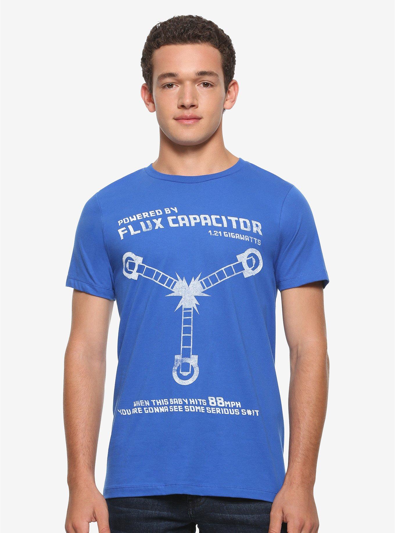 Back To The Future Flux Capacitor T-Shirt, WHITE, alternate