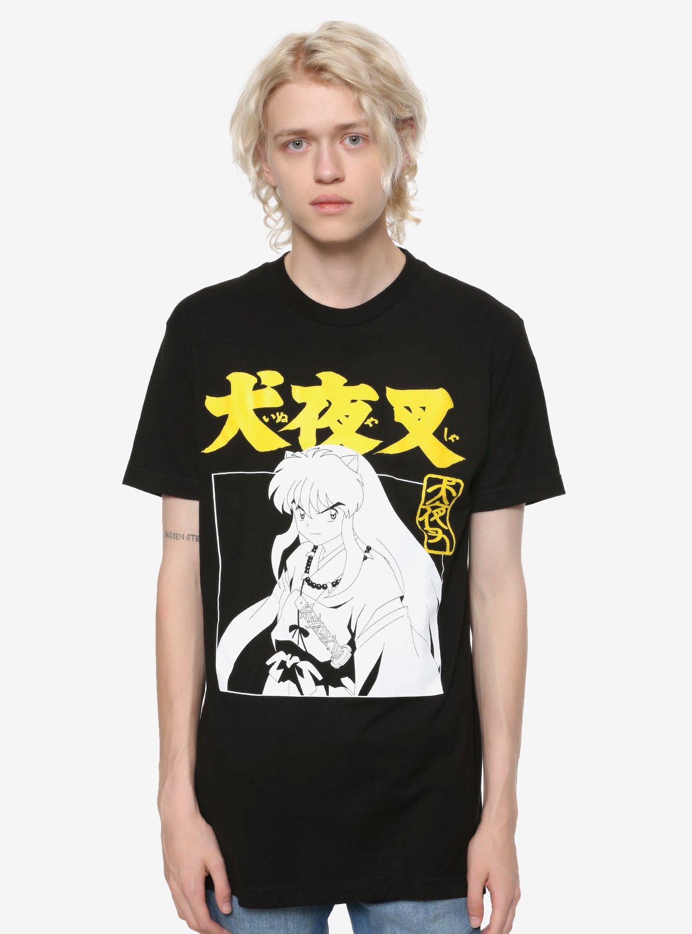 InuYasha Yellow & White T-Shirt, MULTI, alternate