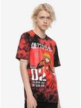 Neon Genesis Evangelion Asuka 02 Tie-Dye T-Shirt, MULTI, alternate