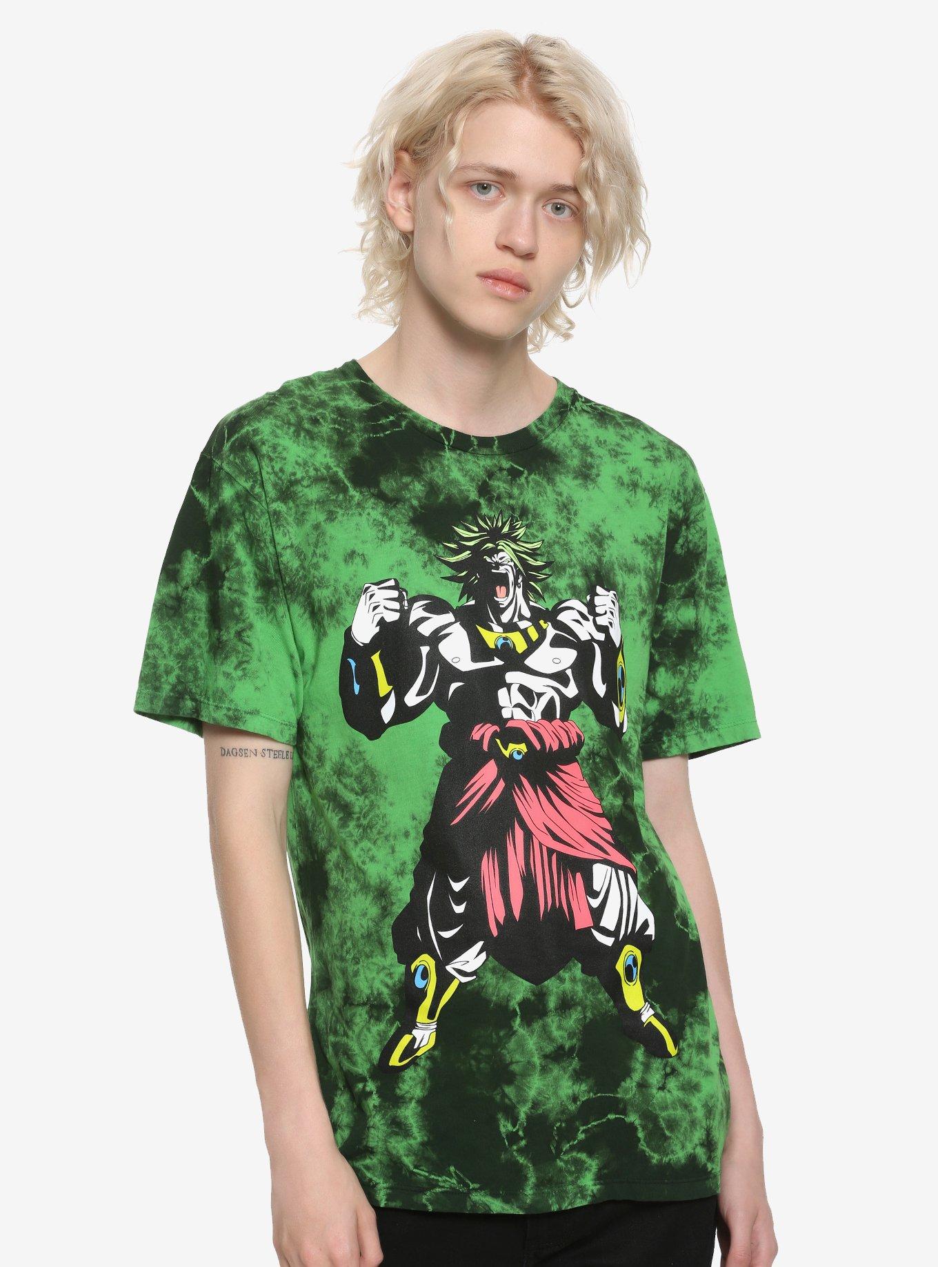 Dragon Ball Z Broly Tie-Dye T-Shirt, MULTI, alternate