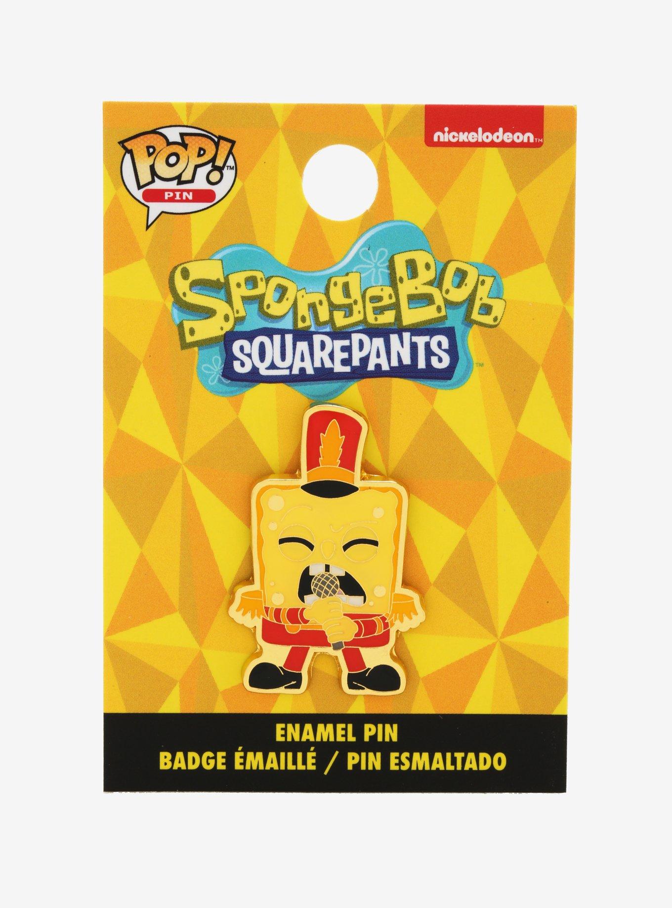 SpongeBob SquarePants Band Enamel Pin, , alternate