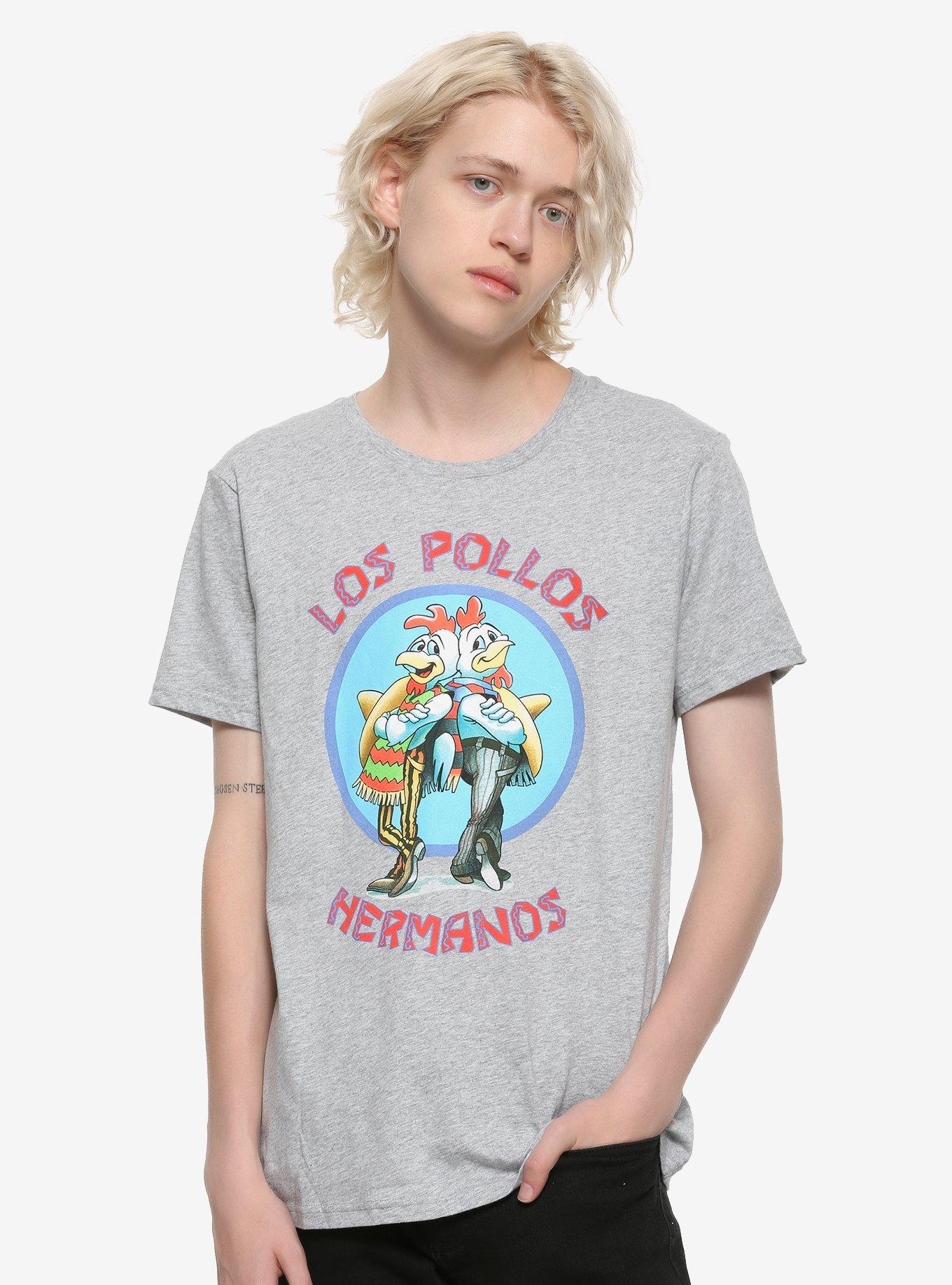 Breaking Bad Los Pollos Hermanos T-Shirt, GREY, alternate