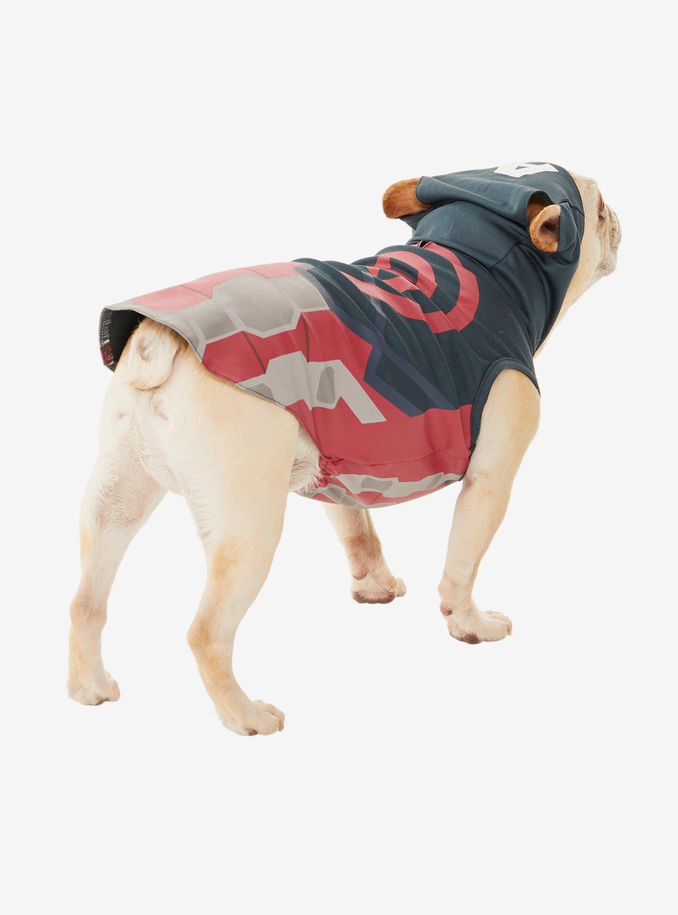 Marvel Captain America Pet Hoodie, , alternate