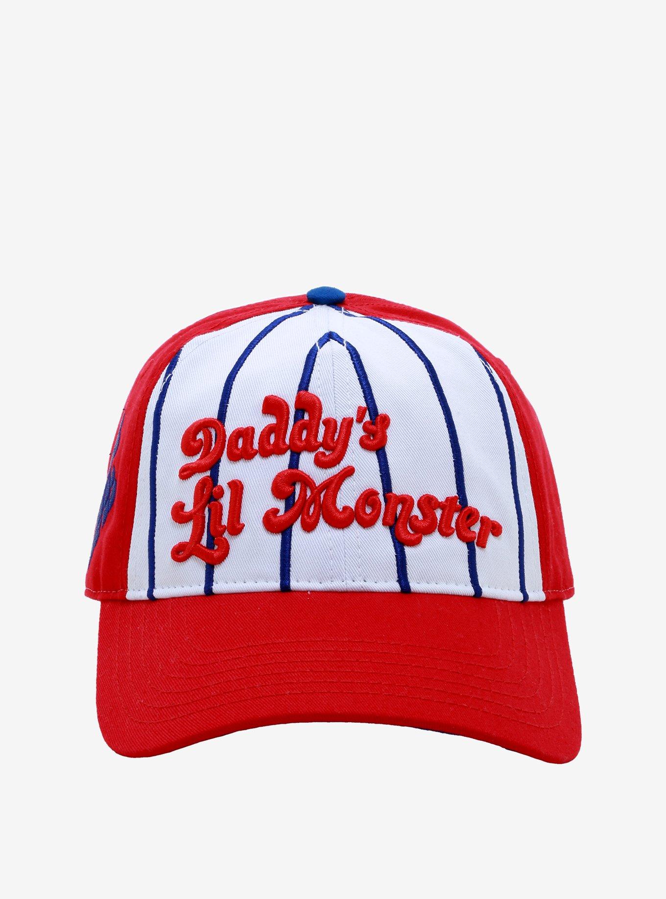 DC Comics Suicide Squad Harley Quinn Daddy's Lil Monster Snapback Hat, , alternate