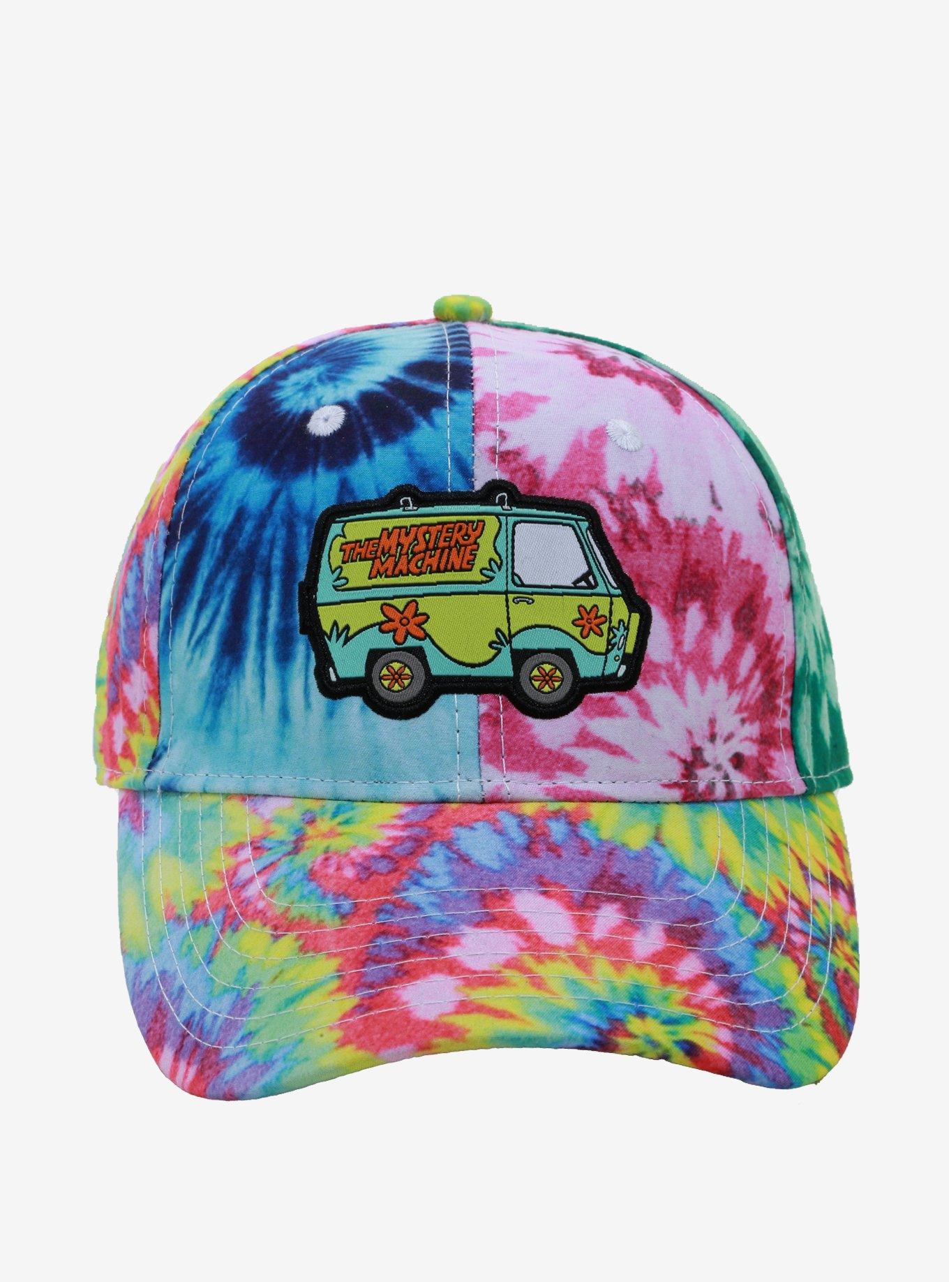 Scooby-Doo Tie-Dye Curved Snapback Hat | Hot Topic