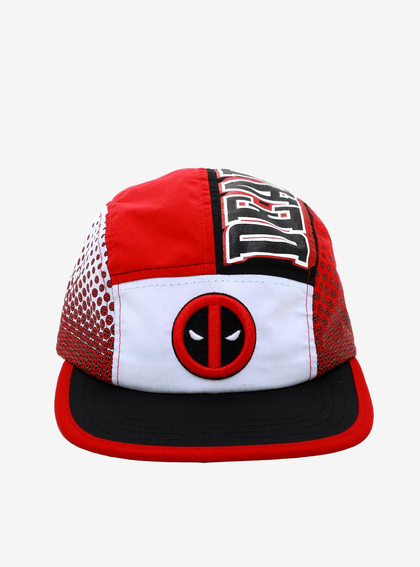 Marvel Deadpool 5-Panel Strapback Hat, , alternate