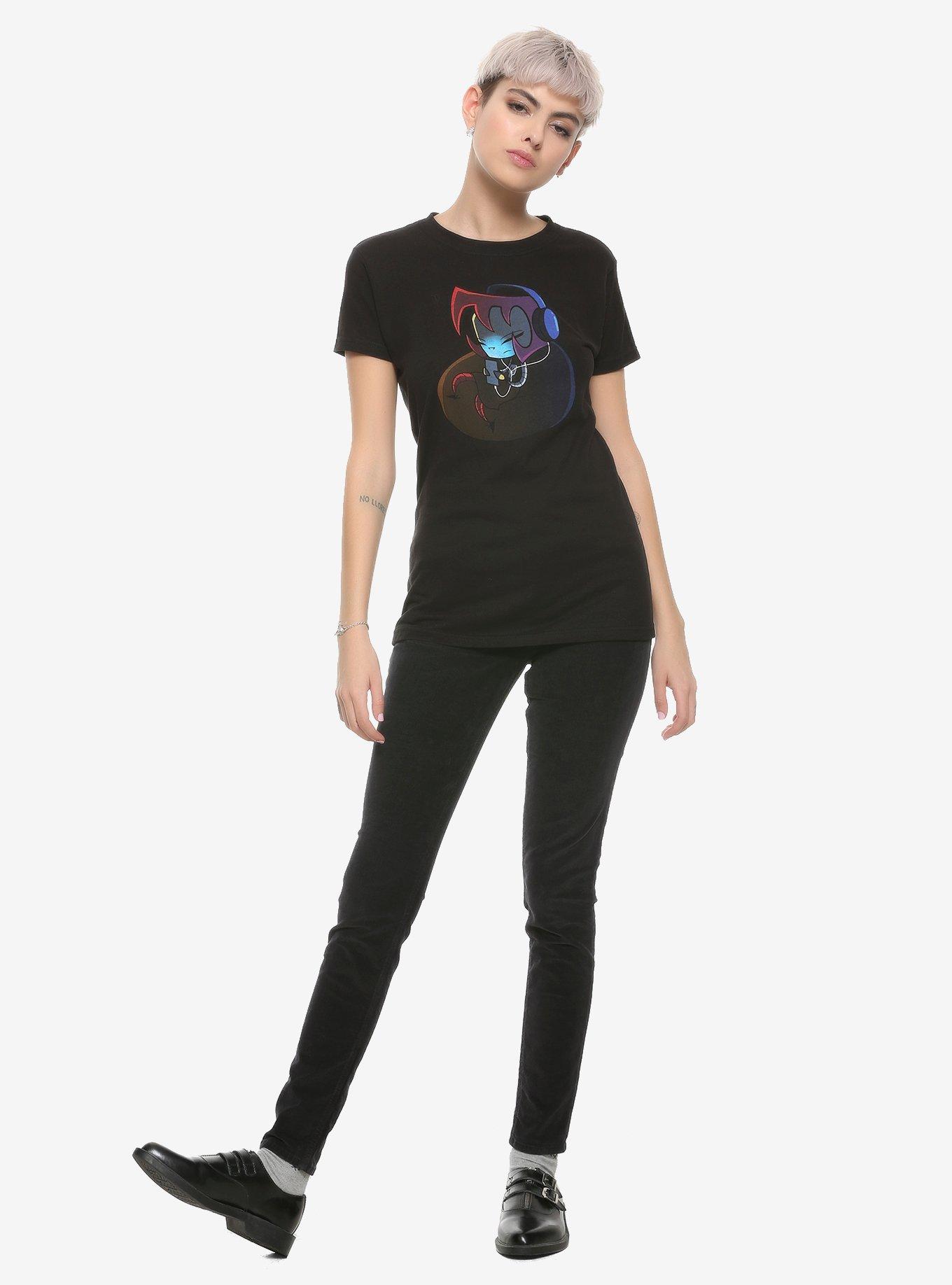 Invader Zim Gaz Girls T-Shirt, MULTI, alternate