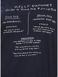 The Office Kelly Kapoor's Guide To Trash Talk & Smash Talk Girls T-Shirt Plus Size, WHITE, alternate