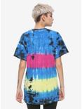Rick And Morty Horizontal Tie-Dye Girls T-Shirt, MULTI, alternate