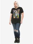 DC Comics Birds Of Prey Group Girls T-Shirt Plus Size, MULTI, alternate