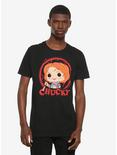 Funko Child's Play Pop! Tees Chucky TV Box T-Shirt, BLACK, alternate