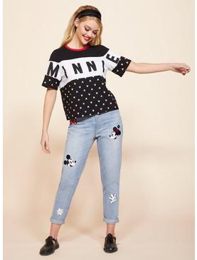 Plus Size Her Universe Disney Minnie Mouse Crop T-Shirt, , hi-res