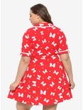 Her Universe Disney Minnie Mouse Bow Print Dress Plus Size, MULTI, alternate