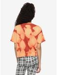 Always Hangry Tie-Dye Girls Crop T-Shirt, RUST, alternate