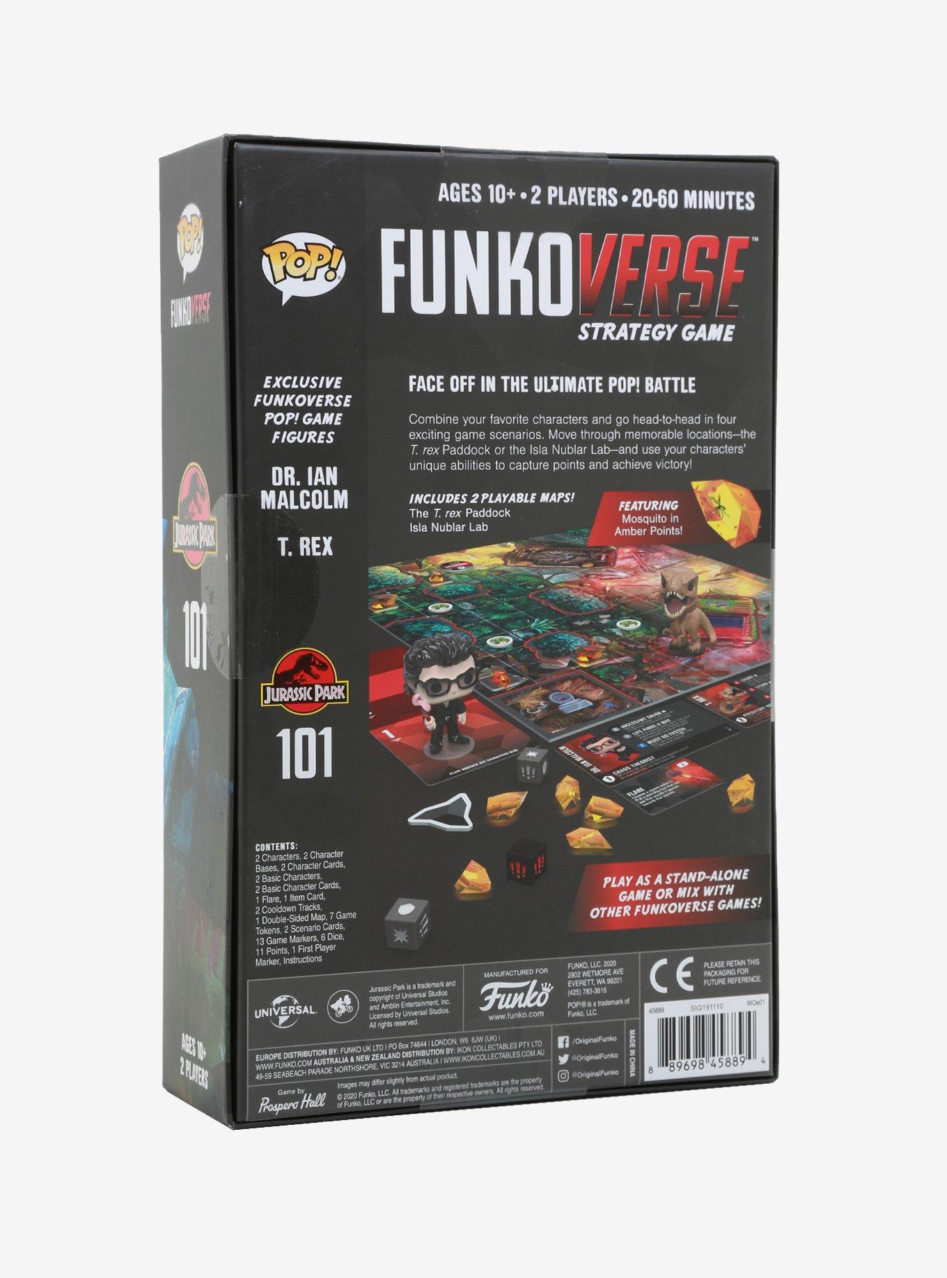 Funko Jurassic Park 101 Pop! Funkoverse Strategy Game, , alternate