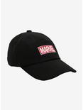 Marvel Logo Black Toddler Cap, , alternate