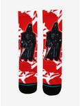 Star Wars Floral Darth Vader Toddler Crew Socks, , alternate