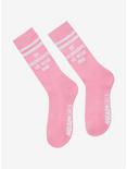 Mean Girls Wednesdays Pink Crew Socks, , alternate
