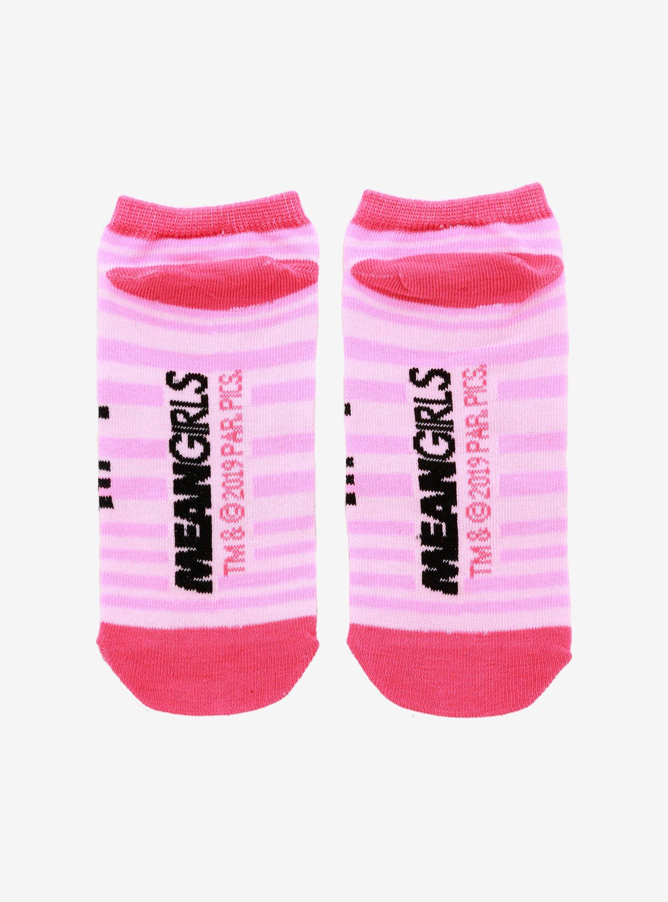 Mean Girls Boo You Whore No-Show Socks, , alternate