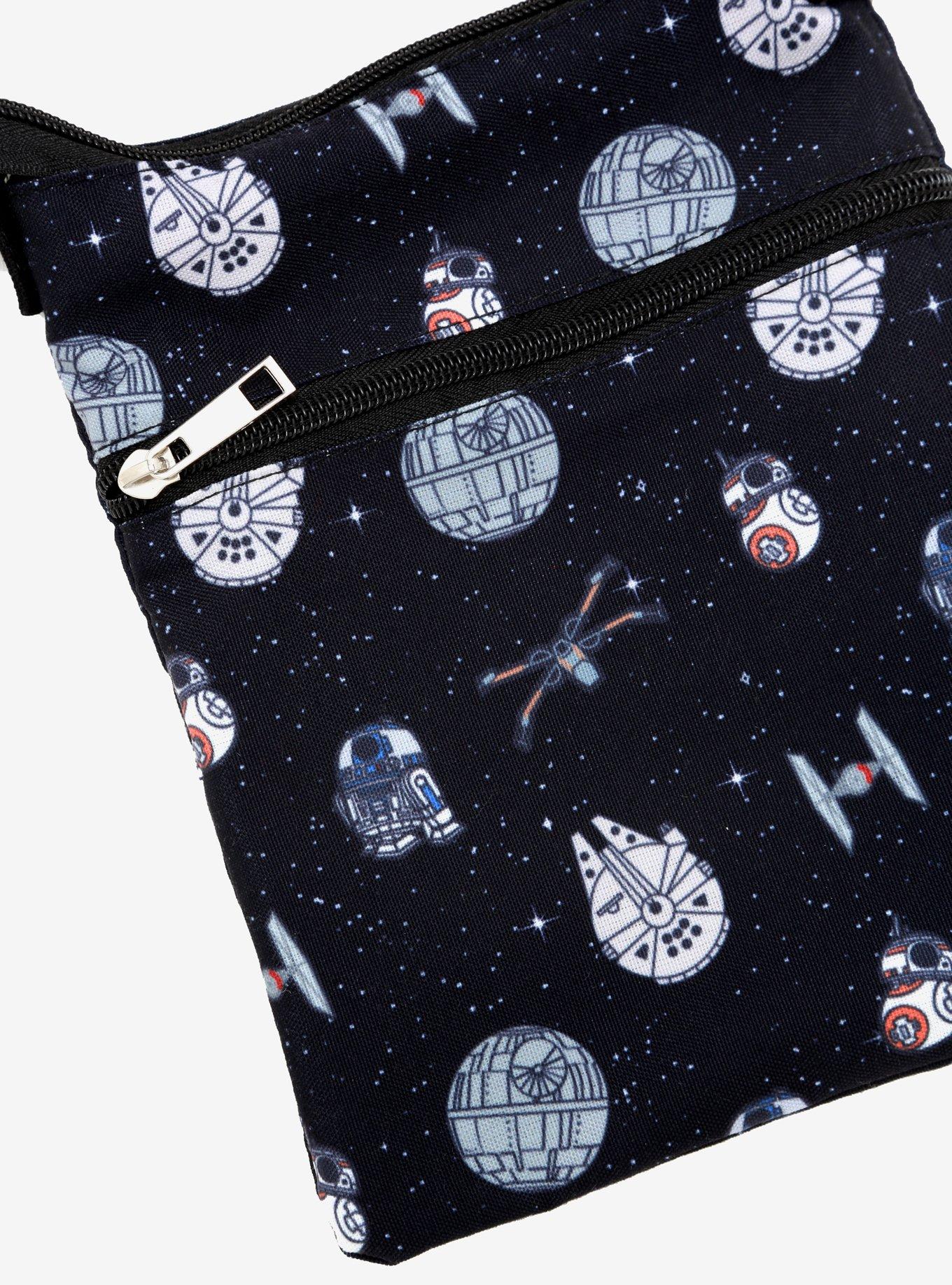 Star Wars Droids & Ships Passport Crossbody Bag, , alternate
