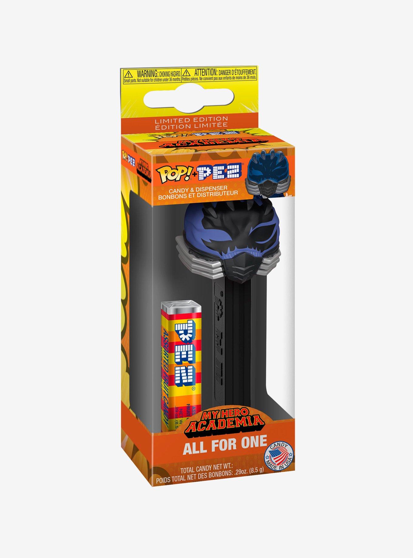 Funko Pop! PEZ My Hero Academia All For One Candy & Dispenser, , alternate
