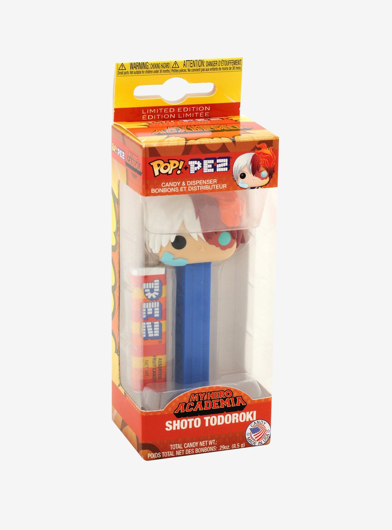 Funko Pop! PEZ My Hero Academia Shoto Todoroki Candy & Dispenser, , alternate